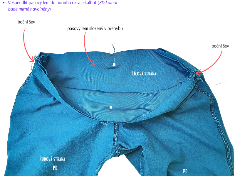 Jak se šijí Kalhoty 13 (2)